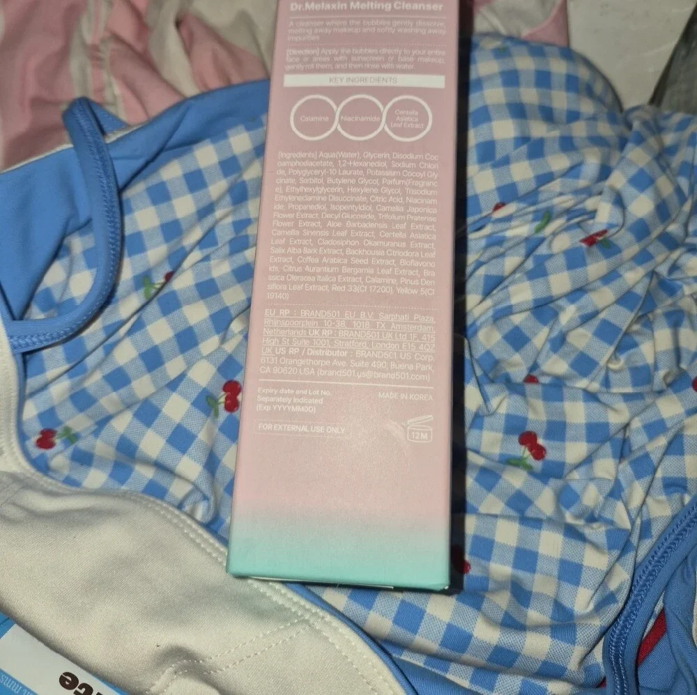 Dr. Melaxin Melting Bubble Foaming Cleanser - Nwt